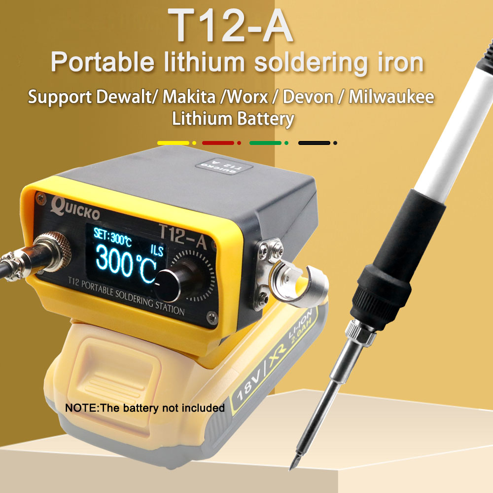 Milwaukee Drill M12 Fuel - Estación de soldadura inalámbrica STM32 V3