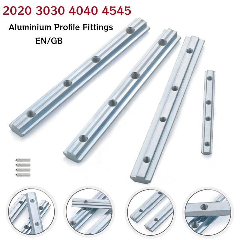 Aluminum T-Slot Profile - Conector de Ranura en V y