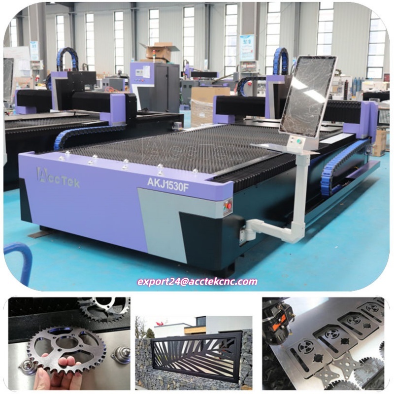 Industrial Fiber Laser Cutting Machine - Cortadora Láser CNC Industrial de 1500W,