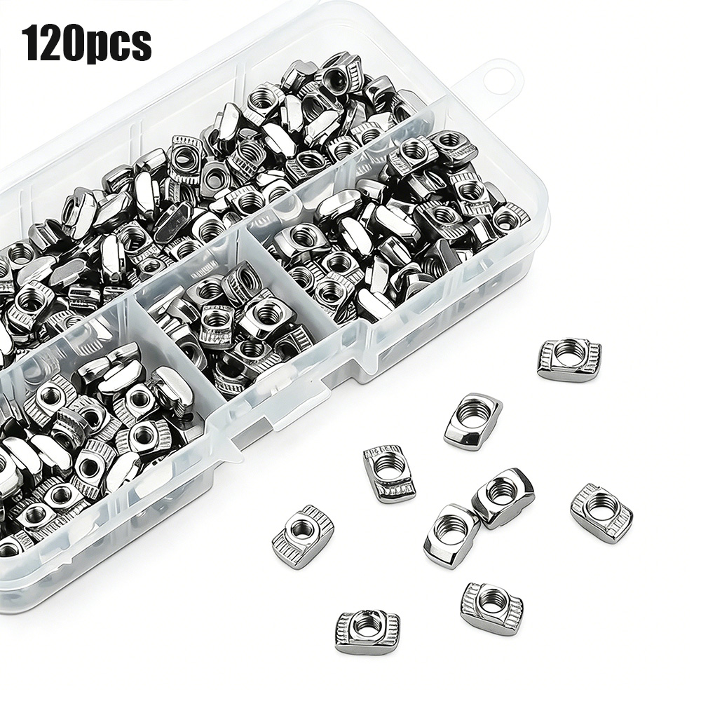 Aluminum T-Slot Profile - 150 Piezas de Tuercas de Ranura
