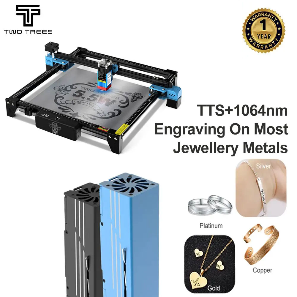 Industrial Laser Engraving Machine - Máquina de grabado láser TWOTREES TTS-55