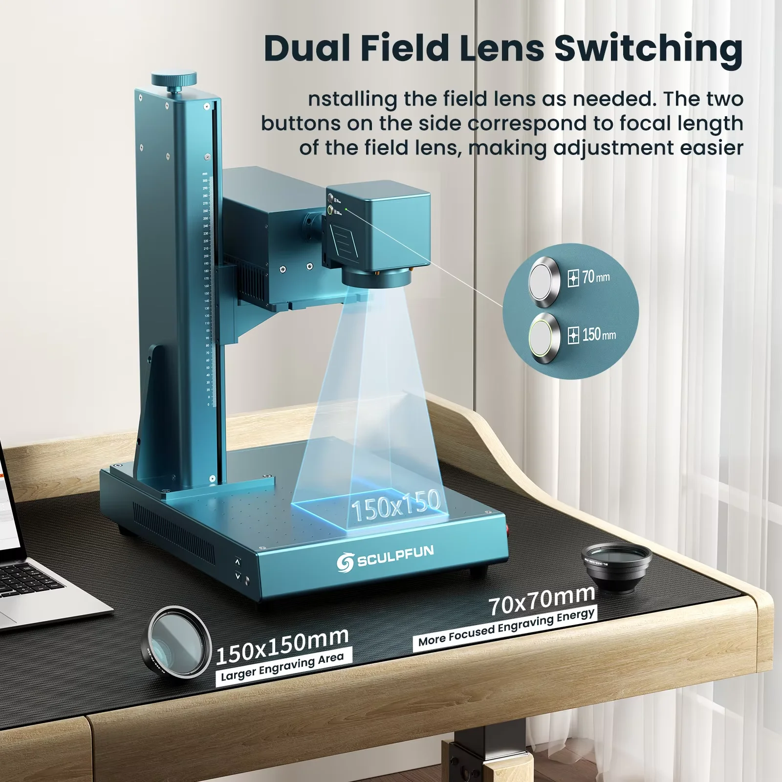 Industrial Uv Laser Engraver - Grabador Láser UV SCULPFUN V5 de