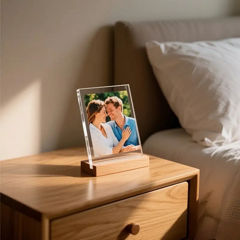 Industrial Laser Table - Acrílico Personalizado con Foto Personalizable para