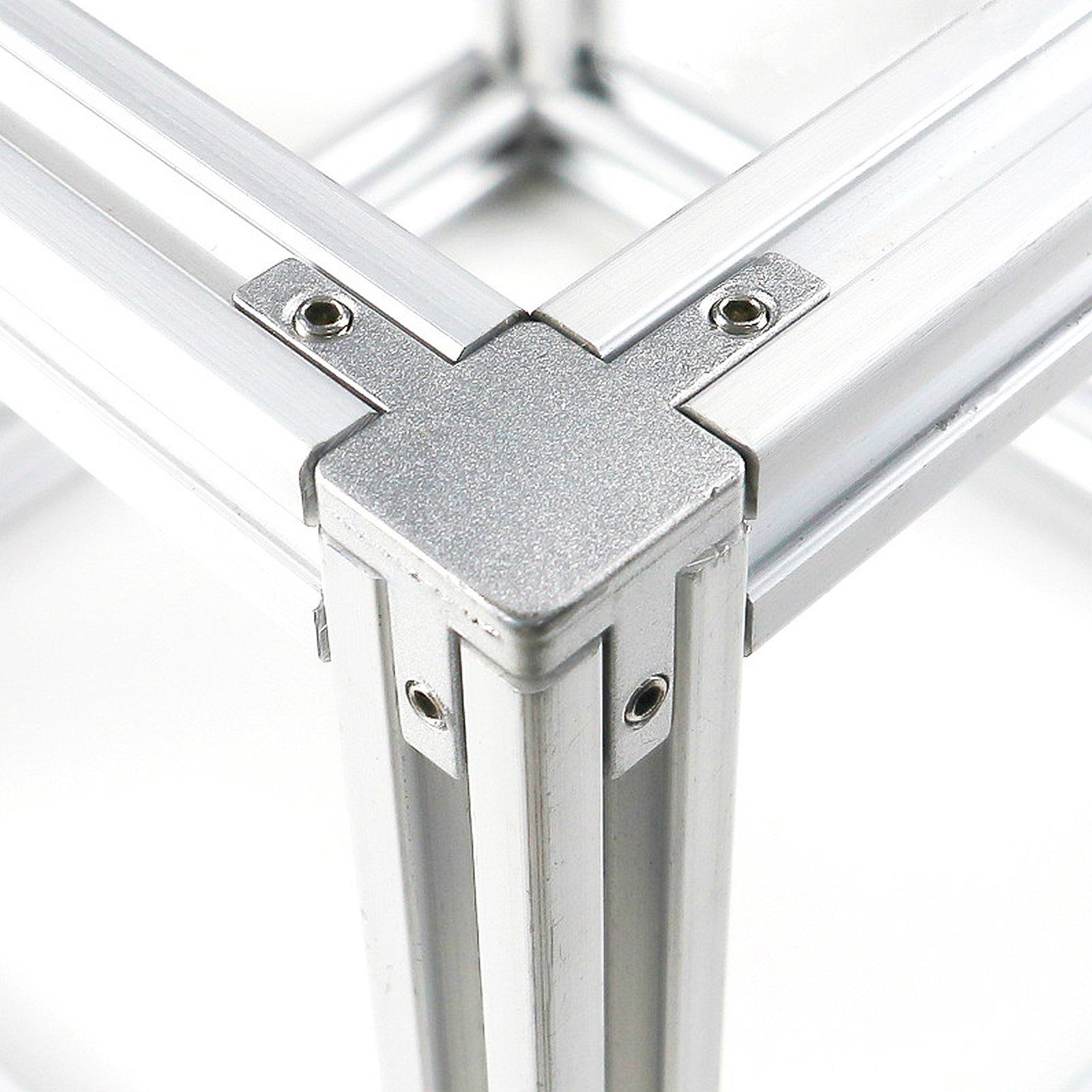 Aluminum T-Slot Profile - 4 Juegos de Conectores de Esquina