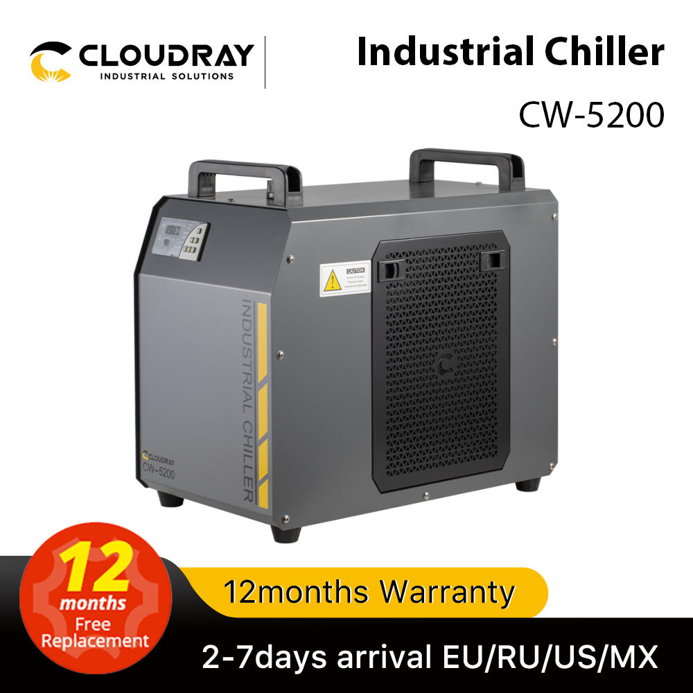 Industrial Laser Table - Cloudray-enfriador industrial de aire y agua,