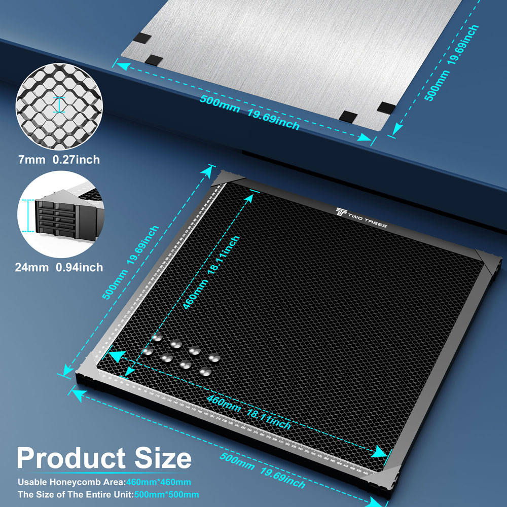 TWOTREES CNC mesa de trabajo d - Industrial Laser Table reseña y precio
