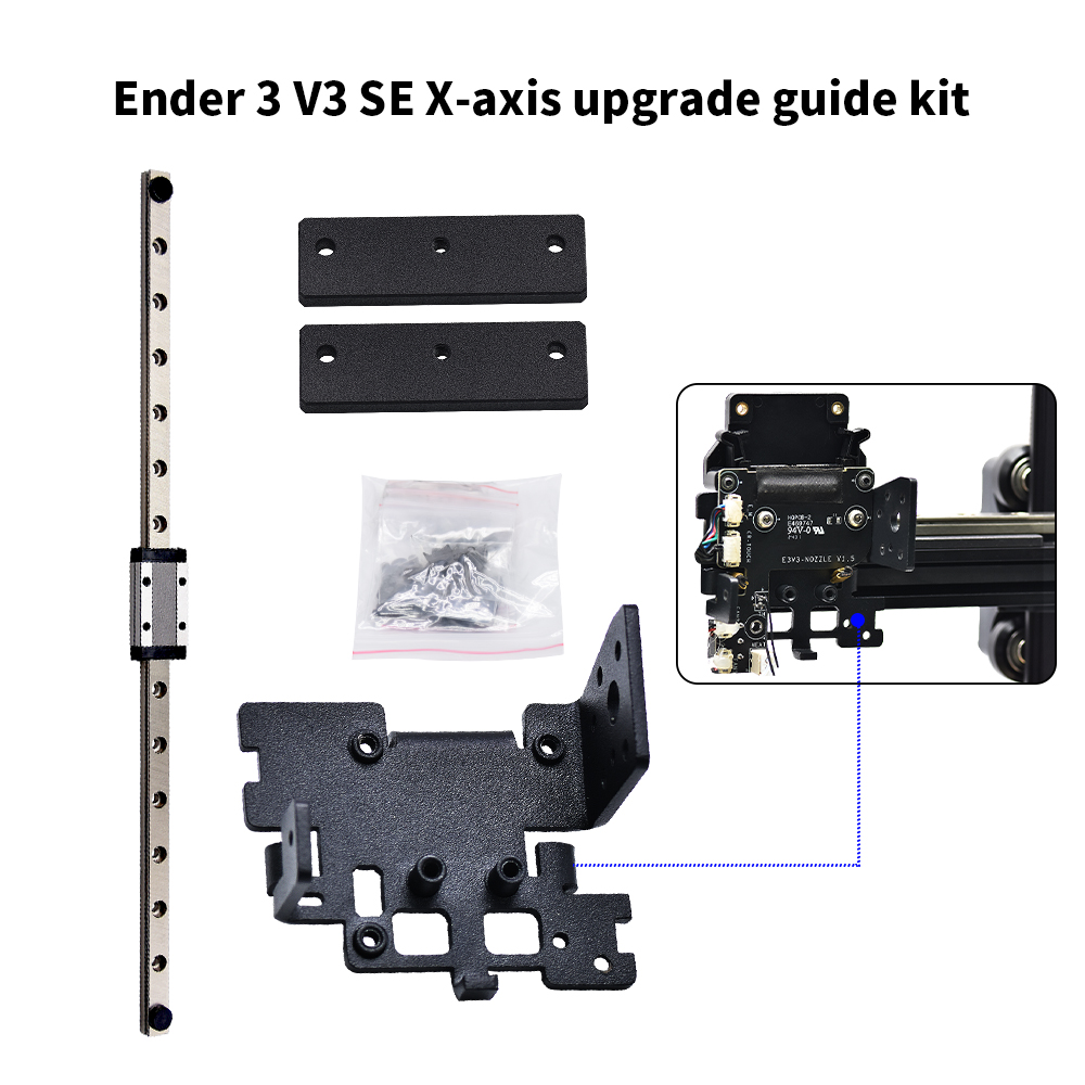 Kit de guía lineal dual para e - Creality Printer Ender 3 V3 reseña y precio