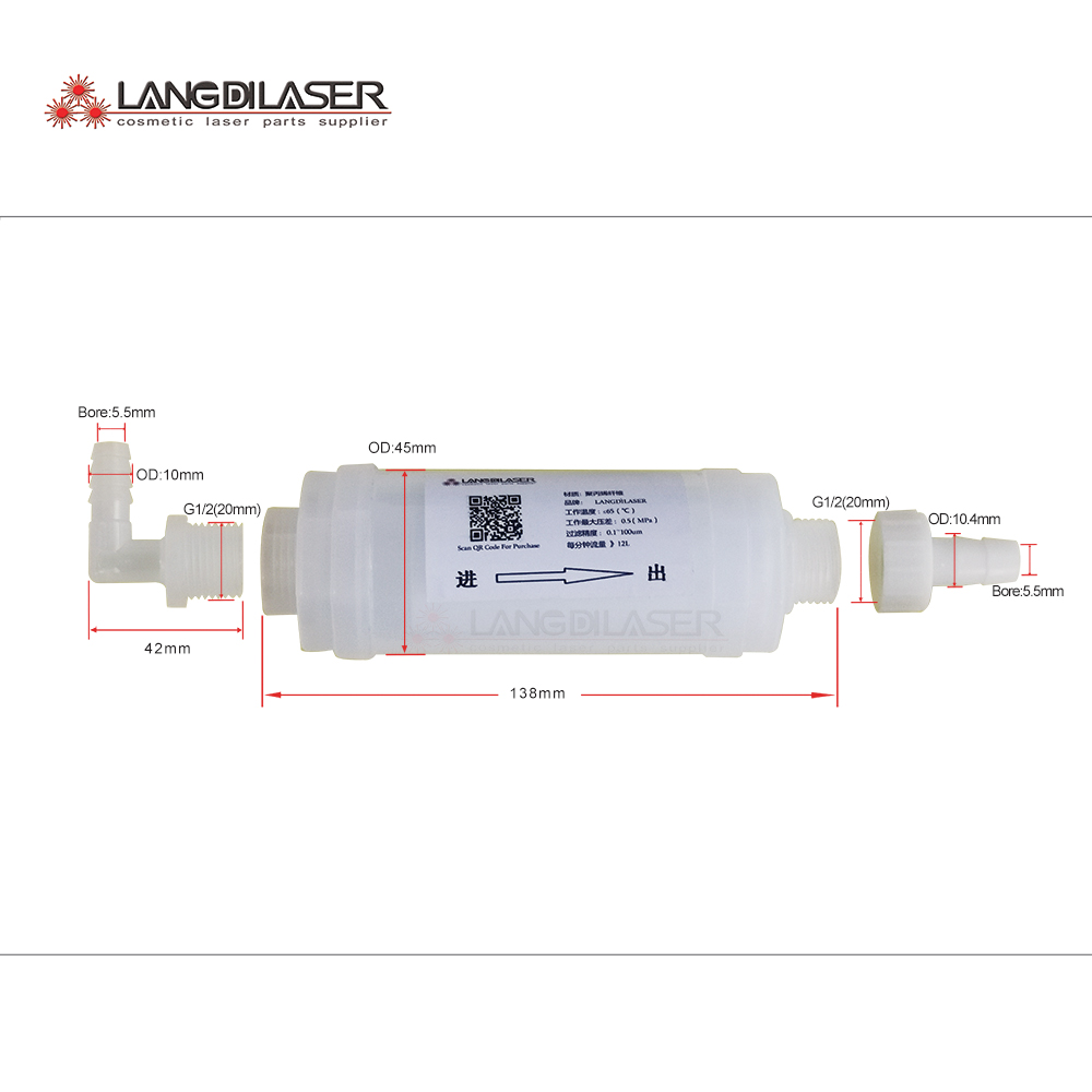 Sistema de filtro de agua láse - Industrial Laser Hair Removal reseña y precio