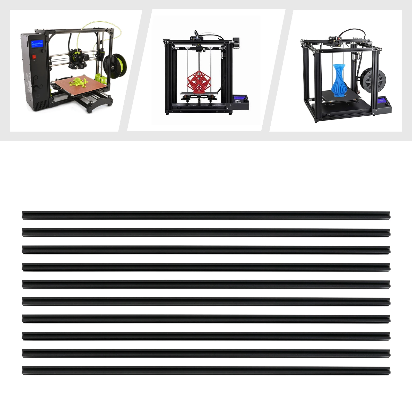 10 Paquetes de Perfiles de Alu - Aluminum T-Slot Profile reseña y precio