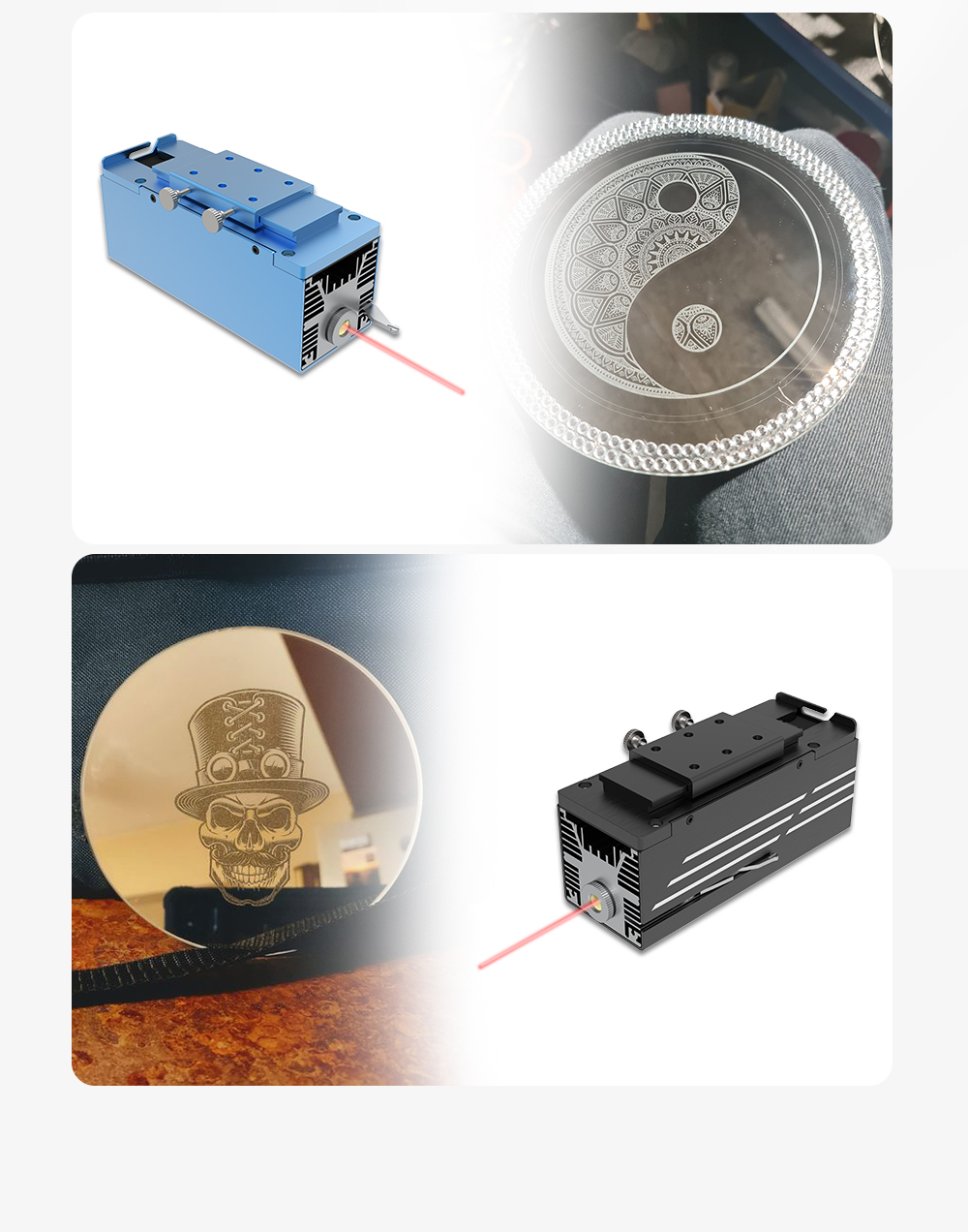 Máquina de grabado láser TWOTR - Industrial Laser Engraving Machine reseña y precio