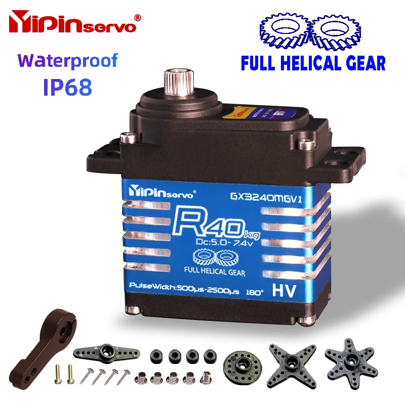 Servo RC resistente al agua IP - Servo Motor Cnc reseña y precio