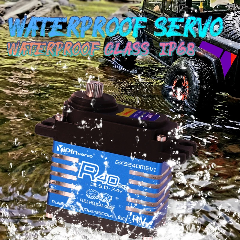 Servo RC resistente al agua IP - Servo Motor Cnc reseña y precio