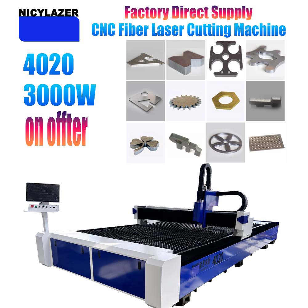 NICYLAZER CNC 3000W 4020 Máqui - Industrial Fiber Laser Cutting Machine reseña y precio