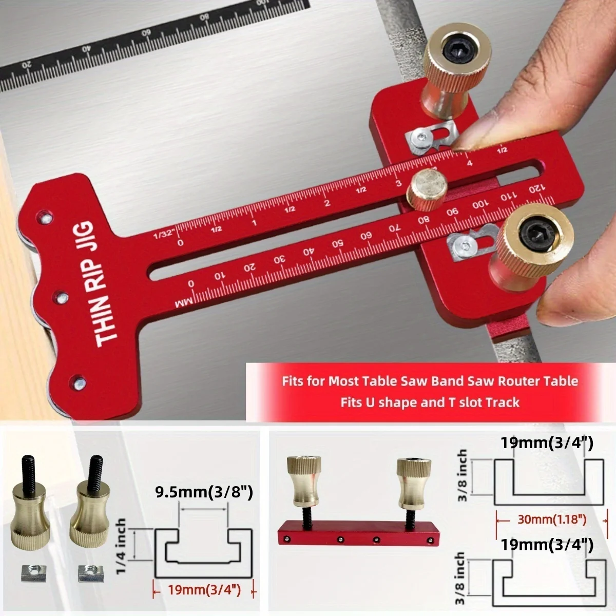 Plantilla de sierra de mesa de - Aluminum T-Slot Profile reseña y precio