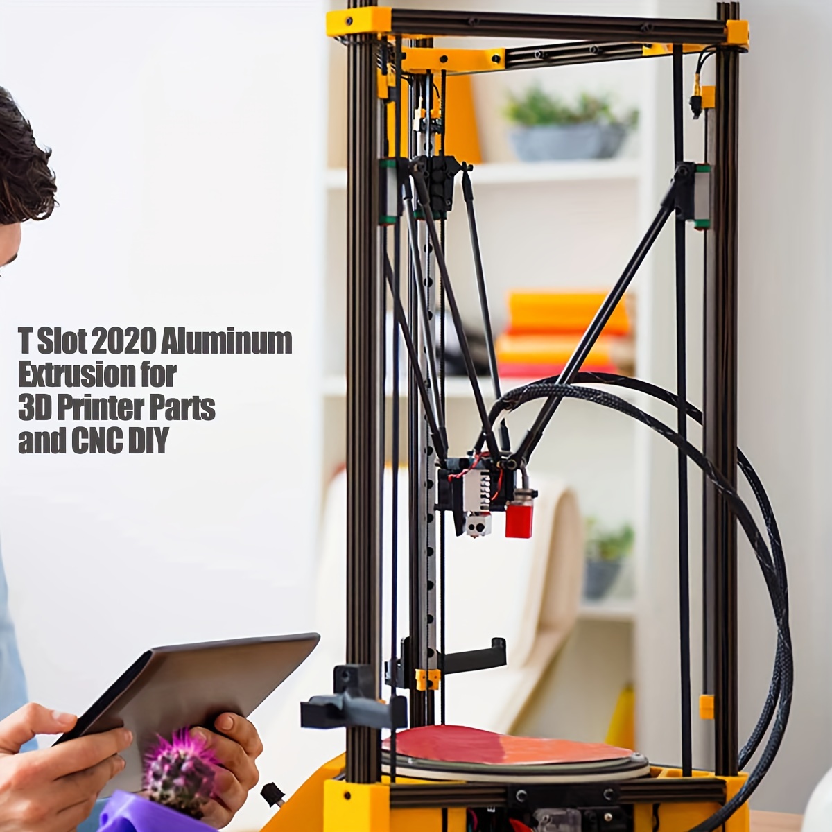 4 Uds ranura en T 2020 extrusi - Aluminum T-Slot Profile reseña y precio