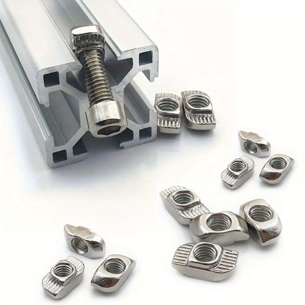 Kit de 100 Piezas de Tuercas e - Aluminum T-Slot Profile reseña y precio