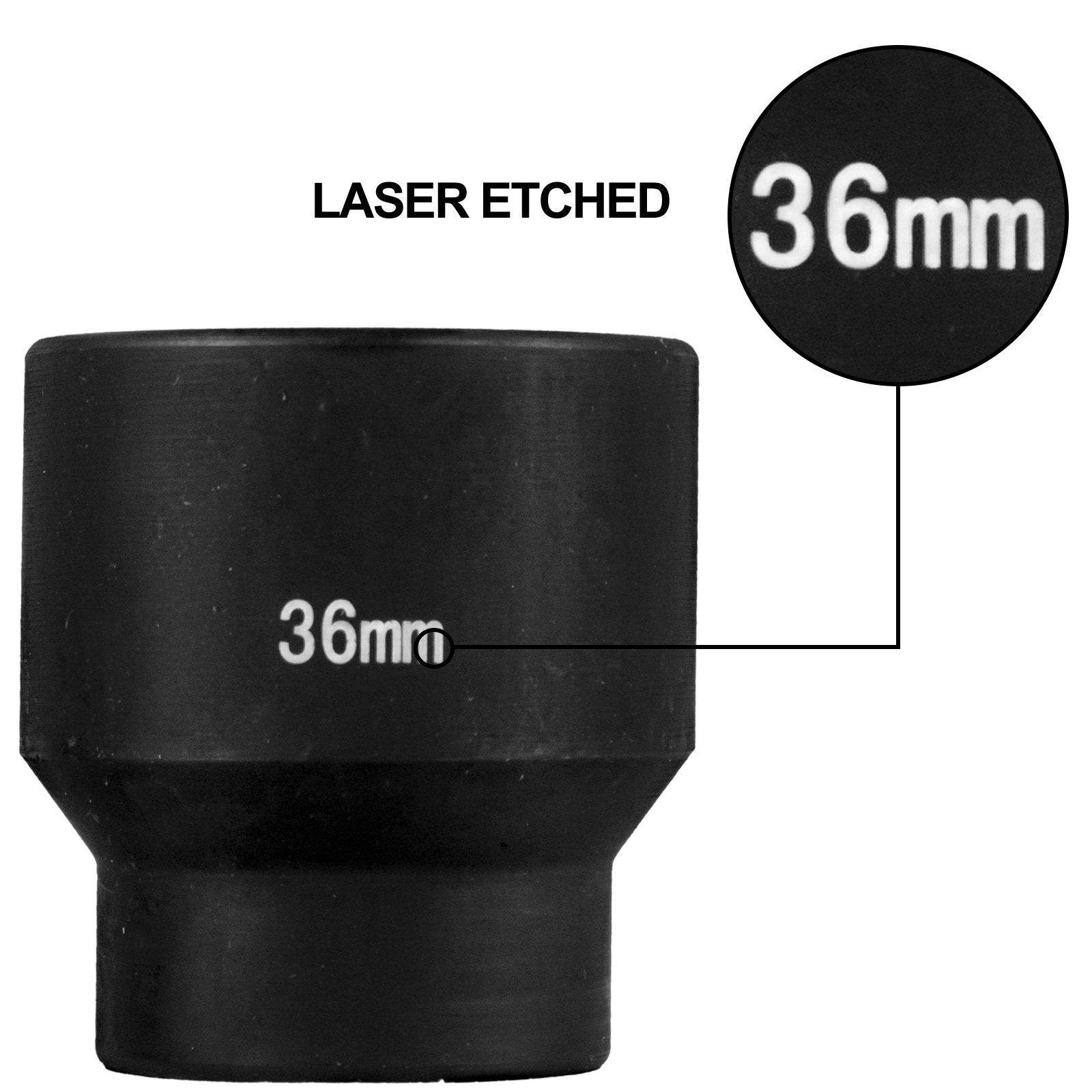 Juego de Llaves de Impacto Mét - Industrial Laser Etching reseña y precio