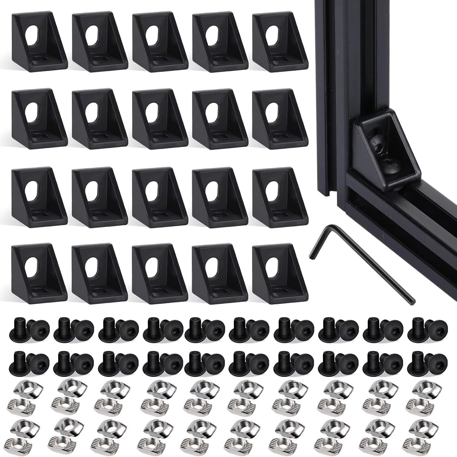 20 Juegos de Soportes de Esqui - Aluminum T-Slot Profile reseña y precio