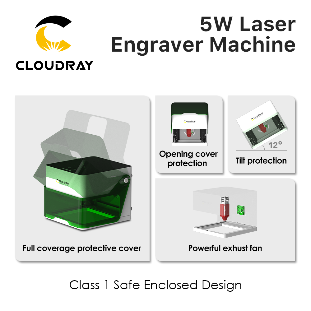 Grabador Láser Cloudray BM1, I - Industrial Laser Engraving Machine reseña y precio