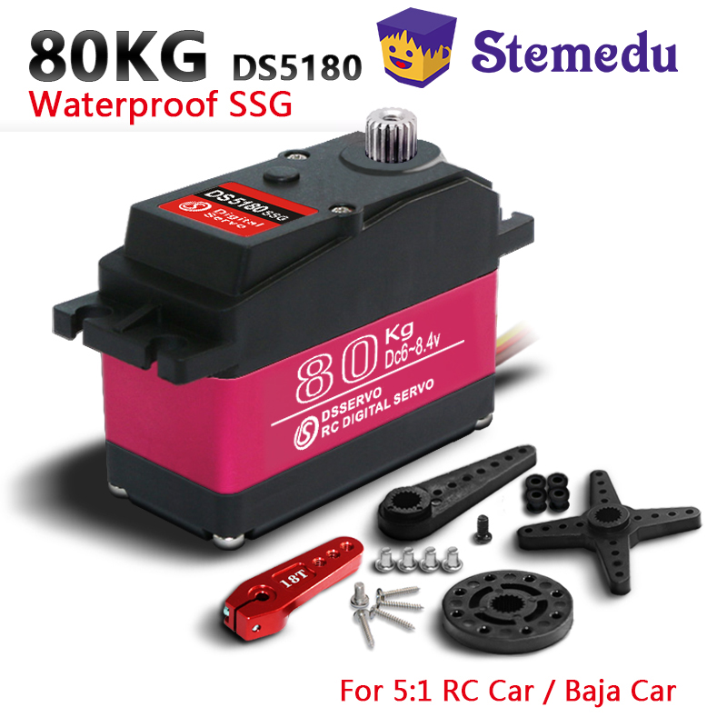 Dsservo impermeable DS5180 80K - Servo Motor Cnc reseña y precio