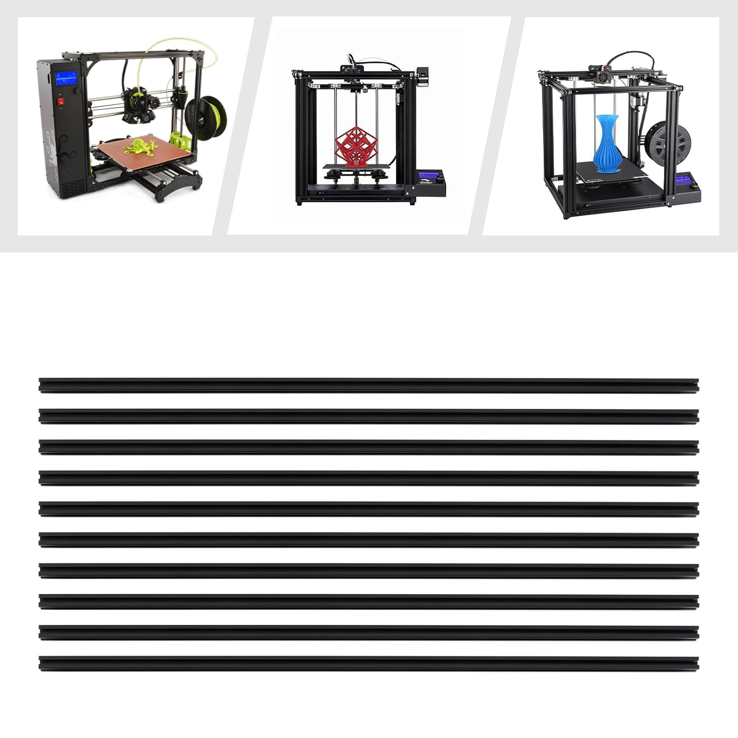 10 Piezas de Perfil de Alumini - Aluminum T-Slot Profile reseña y precio